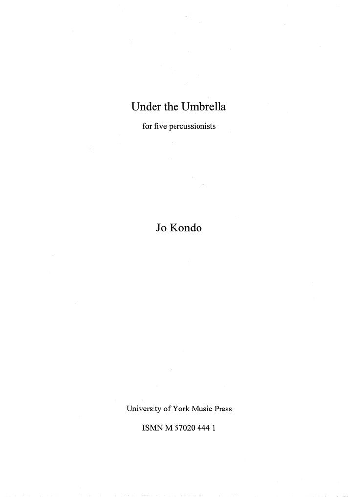 Under The Umbrella